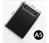 KOBEST A4 Cover Leather Board Clip Students Writing Pad Board Business Office Information Supplies A5 Folder Signature