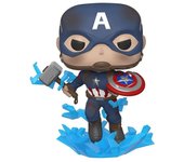 Funko pop Capitan America with Broken Shield & Mjolnir 573    Marvel Comics