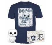 Set Figura Pop & Tee Harry Potter Hedwig