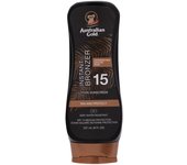 Australian Gold Protector Solar SPF15 Loción con Bronces 237ml