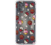 Funda Silicona Antigolpes para Motorola Edge 20 Lite diseño Muffins Dibujos