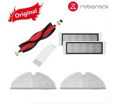 Original Roborock S5 Max / E4 / E5 / S45 Max / S6 MaxV Detachable Main Brush Silicon Side Brush Washable Filter Accessories