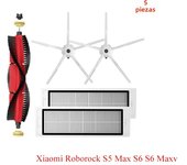 Replacement Kit Roller Brush HEPA Filter Mop Cloth Accessories Spare Parts For Xiaomi Roborock S5 Max S6 S6 Maxv Vacuum Cleaner