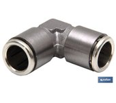 Unión en codo tubo-tubo tea m-12