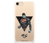 Funda original compatible con iPhone 7 o IPhone 8 o SE 2020 con un diseño de JL Superman Triangular