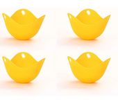 4pcs Silicone Egg Poachers Cups Egg Boiler Mold Cup for Microwave Air Fryer Stovetop Eggs Steaming Egg Maker Kitchen Gadgets