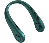 Ventilador De Cuello Colgando Sin Hojas, Mini Ventilador Portátil Usb, Súper Fuerte Viento, Silencioso Viento Natural, Recargable