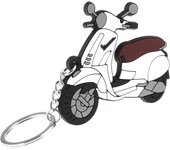 For Vespa GTS Super GTS 250 300 LX125 150 Sprint150 Motorcycle 3D Model Shape SOFT RUBBER KEYCHAIN KEYRING KEY CHAIN KEY RING