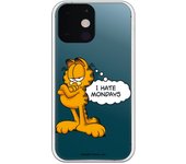 Funda original compatible con iPhone 13 Mini - Garfield Hate Mondays