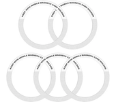 1PC/3PC/5PC Stainless Steel Universal Magnetic Metal Plate Ring For Magsafe Wireless Charger Iron Sheet Sticker Car Phone Holder