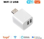 Tuya WIFI Smart Micro USB Adaptor Switch 1/2/3 Mini USB Power Adaptor 5V smart home Voice Control Works with Alexa Google Alice