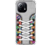 Tumundosmartphone Funda Silicona Antigolpes para Xiaomi Mi 11 5G diseño Zapatillas 04 Dibujos