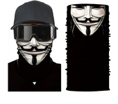 Cool Robot Skull Halloween Mask Scarf Joker Headband Balaclavas Face Mask for Cycling Fishing Ski Motorcycle