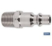 Cofan Conector Aire Rosca Macho 3/8 - Circuito Eléctrico y Piezas