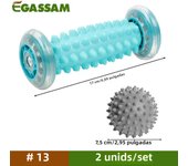 Massage Ball - Foot Pain Therapy Kit - Plantar Fasciitis, Heel Spur, Sore Muscles, Trigger Point - Back, Arm, Neck, Shoulder,Leg