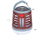 Lámpara Eléctrica Recargable para Acampar - Luz Impermeable IPX4 - Matar Insectos - Dorado