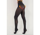 A pair of 80D velvet multicolored autumn standard thickness compression and hip lifting pantyhose