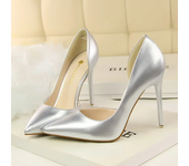 Women Party 7.5cm 10.5cm High Heels Office Patent Leather Pumps Lady Stiletto Low Heels Scarpins Cutout Elegant Orange Red Shoes