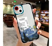 Stamp Clear Phone Case For IPhone 14 Funda Cover Iphone 12 13 11 14 Pro XS Max X XR 12 13 Mini 8 Plus 7 Plus SE 2020 Back Cover