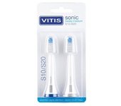Dentaid VITIS S10-S20 Recambio Cepillo Eléctrico Medio 2 Und - Limpieza Profunda