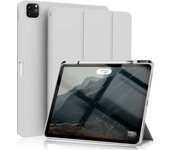 ZOYU for iPad Pro 11 12.9" with Pencil Holder 3-Stand Smart Case for iPad 10 10.9 inch 2022 Air 45 Mini 6 8.3 with Soft TPU Case
