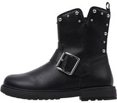 Geox J ECLAIR GIRL K Botas Planas Niña Negro