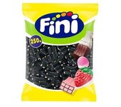 Fini Golosinas caramelos de goma Bolsa de 250u gran surtidos de modelos a elegir fresas salvajes,dedos brillos,dentaduras,huevos fritos,melones,tropy jelly,moras,melecoton,ladrillos,gusanos,huesos brillo,cerezas,beso,botella cola,calaveras,pulpos etc...