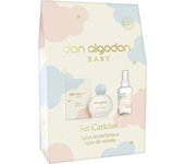 DON ALGODON Baby set Caricias con agua de perfume y agua de colonia