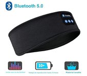 Wireless Sleeping Headband Earphones Bluetooth 5.1 Sports Elastic Scarf Headphones Eye Mask Sleep Fone Music Headset Headband