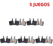 10-1Pairs Bike Disc Brake Plate Pad for Magura MT5 MT7 Resin Bike Disc Brake Pad Quiet Wear-resistant Replacement Accessories