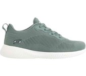 Zapatillas Skechers Bobs Squad - Tough Talk para mujer en color verde