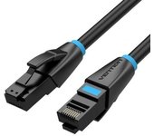 Cable de Red RJ45 26AWG UTP Vention IBKBK Cat.6A/ 8m/ Negro