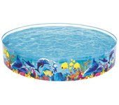 Bestway Piscina Rigida Infantil PVC Marina 244x46 cm +3 Años Jardin 55031