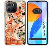 Funda Silicona para Huawei Honor X8 5G diseño Mármol 12 Dibujos