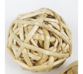 7CM Chewing Braided Ball Guinea Pig Rabbit Hamster Small Animal Play Pet Interactive Chew Toy Natural Grass Ball
