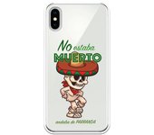 Funda compatible con iPhone X - XS - No estaba muerto andaba de parranda