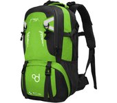 Ociodual Mochila Senderismo 40L Verde Ligera Impermeable Mochila Viaje Supervivencia Plegable Mochila Mujer Camping Mochila Hombre Trekking Montaña Mochilas Marcha Nórdica Deporte