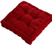 Thicken Square Corncob Tatami Seat Office Chair Cushion Soft Sofa for Home Floor Decor Textile Knee Pillow Office Outdoor Mat