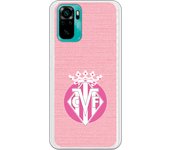Funda original compatible con Xiaomi Redmi Note 10 - Villarreal rosa