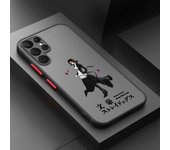 Anime Bungo Stray Dogs For Samsung A 02 03 13 14 15 22 24 25 32 35  54 55 72 Lite S 5G 4G Frosted Translucent Phone Case
