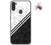 Tumundosmartphone Funda Gel Tpu para Samsung Galaxy A11 / M11 diseño Mármol 01 Dibujos
