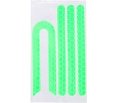 Reflective Sticker For Xiaomi Mijia M365 1S Pro Electric Scooter Front Rear Wheel Tyre Cover Protective Shell Parts