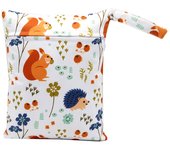 1PCS Waterproof Diaper Bags, Washable Nappy Wet Dry Bags, Multi-Purpose Storage Bags for Baby Diapers, Wet Wipes