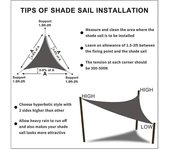 Right Angled Outdoor Sun Shade