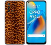 Tumundosmartphone Funda Gel Tpu para Oppo A74 4G diseño Animal 03 Dibujos