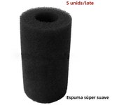 5pcs Foam Sponge Filter Inlet Sleeve Mesh Shrimp Nets Special Shrimp Cylinder Filter Inflow Inlet Protect Aquarium Accessories