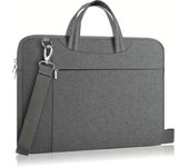 Juego de 1 bolsa de archivo de mano de gran capacidad de 15,6 pulgadas, bolsa de conferencia de oficina de viaje de negocios, bolsa de portátil simple de moda