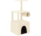Rascador para Gatos with postes de isal Cream 109,5 cm