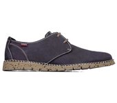 Callaghan 84702 Zapatos con cordones Abiatar para hombre en azul de piel