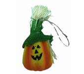 Gerimport Figura Decoración Calabaza Halloween 20 Cm Tamaño Realista Material Duradero